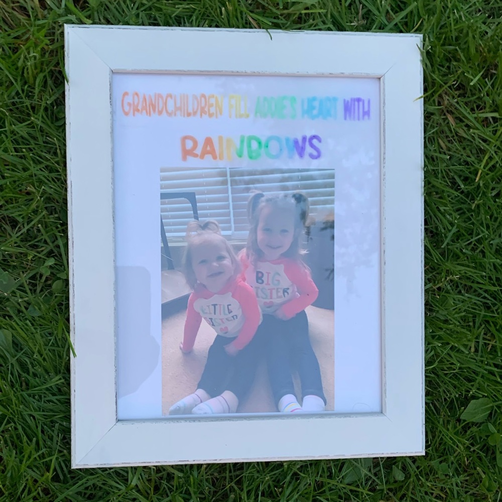 Etched Glass Picture Frames